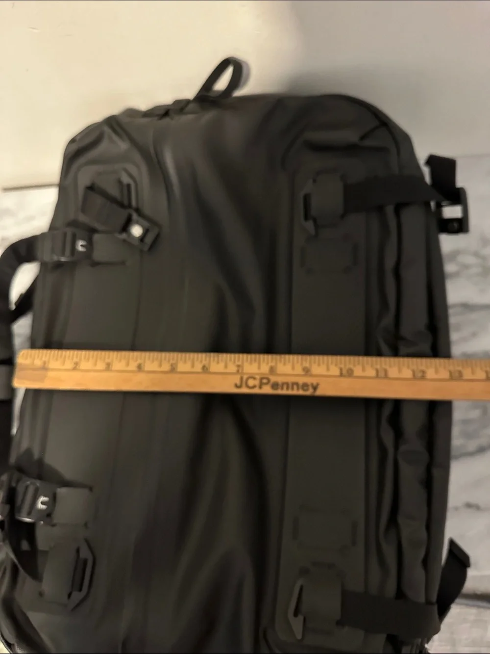 Black Ember Forge 30 Expandable 3-Way Commuter Backpack - Jet Black